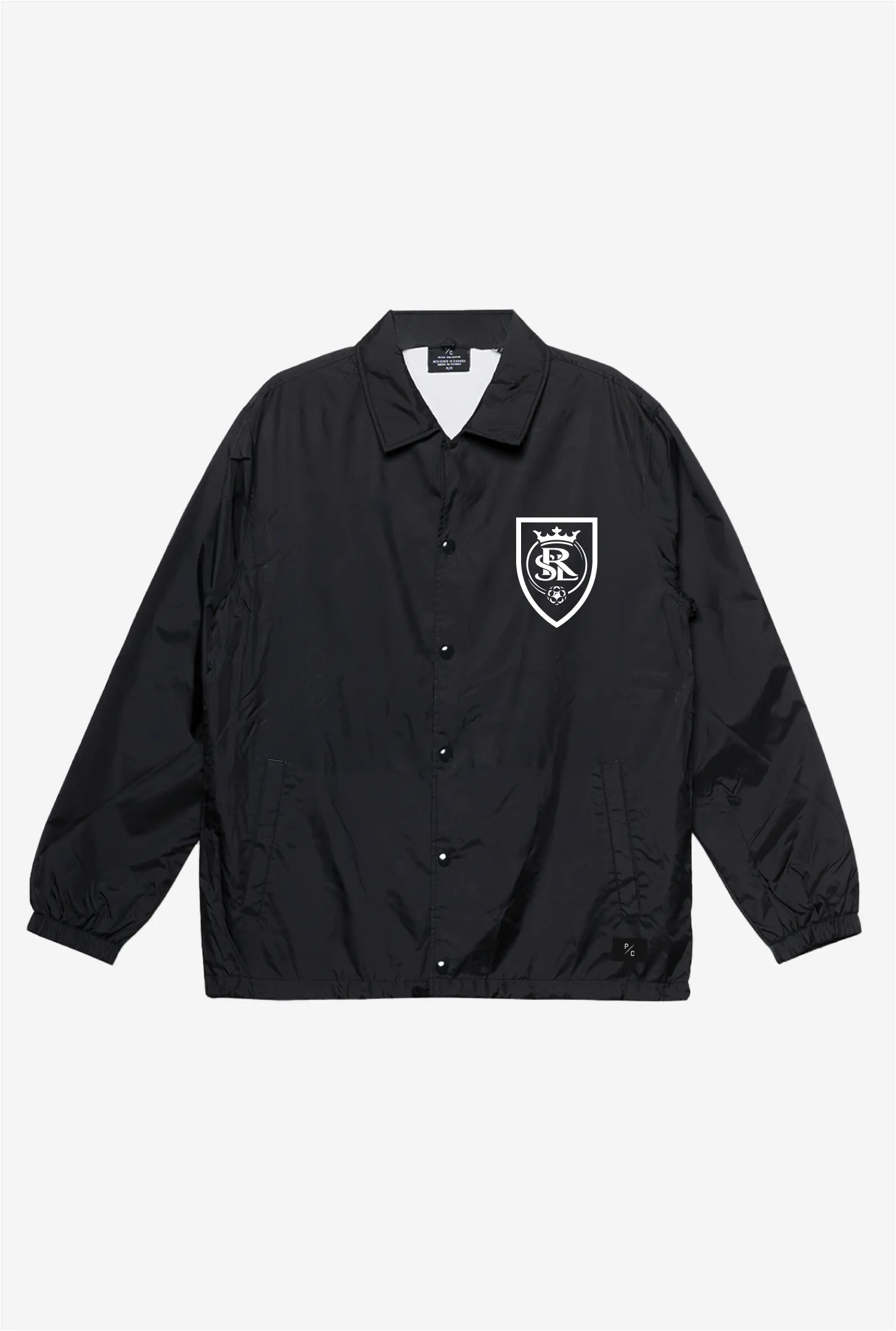 Real Salt Lake Essentials Coach Jacket - Black sold by Peace-Collective