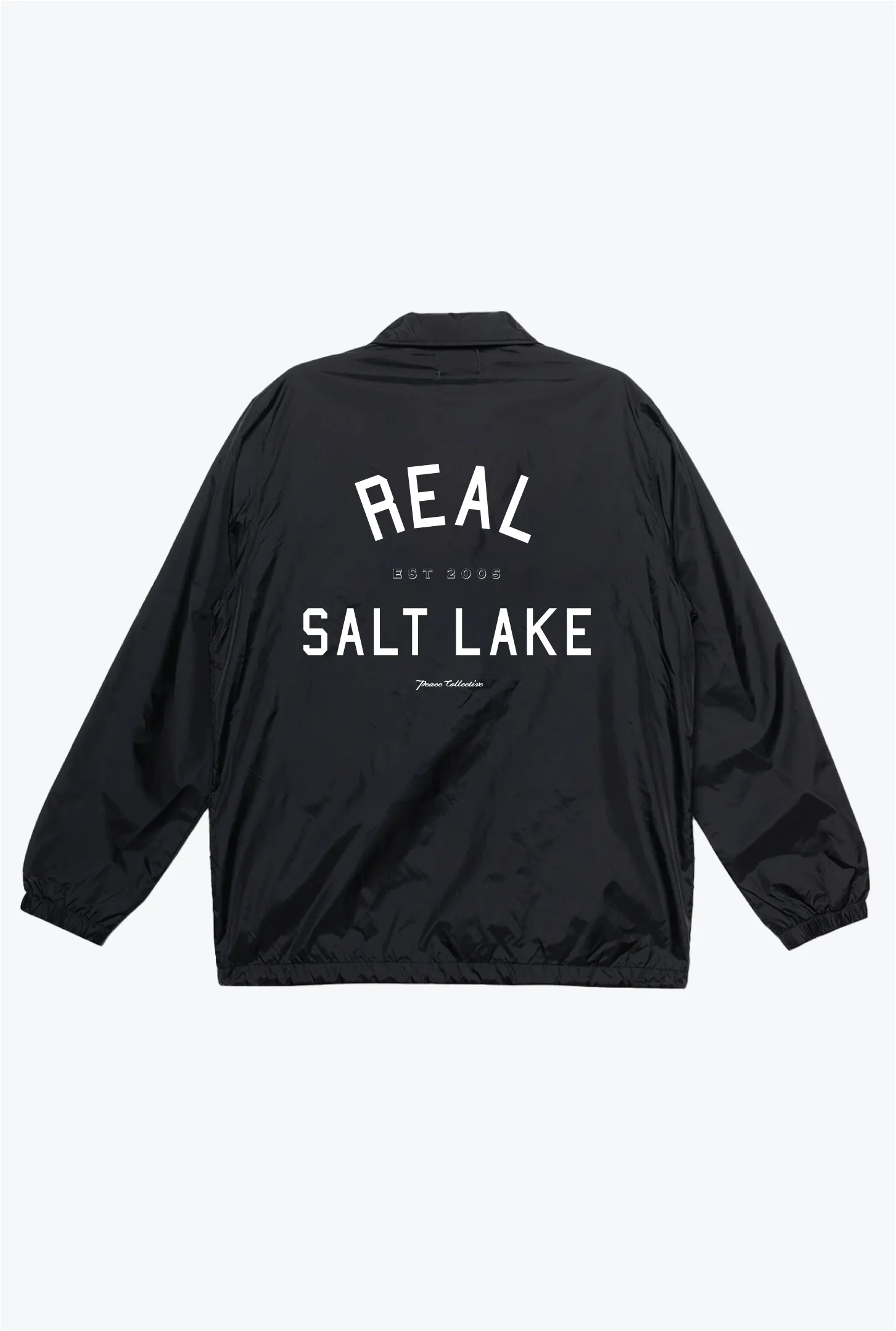 Real Salt Lake Essentials Coach Jacket - Black sold by Peace-Collective product image thumbnail 2