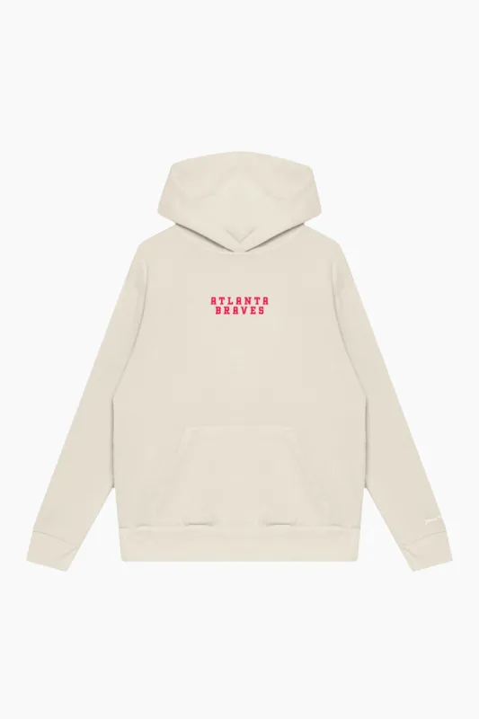 Atlanta Braves Heavyweight Hoodie - Ivory sold by Peace-Collective