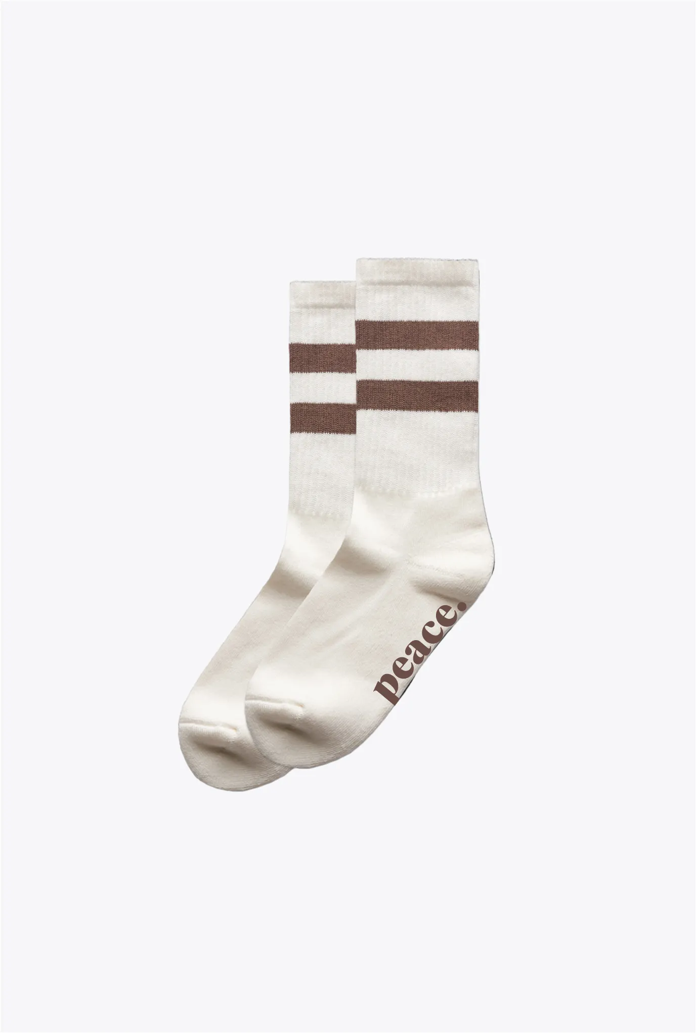 Peace Socks - White sold by Peace-Collective