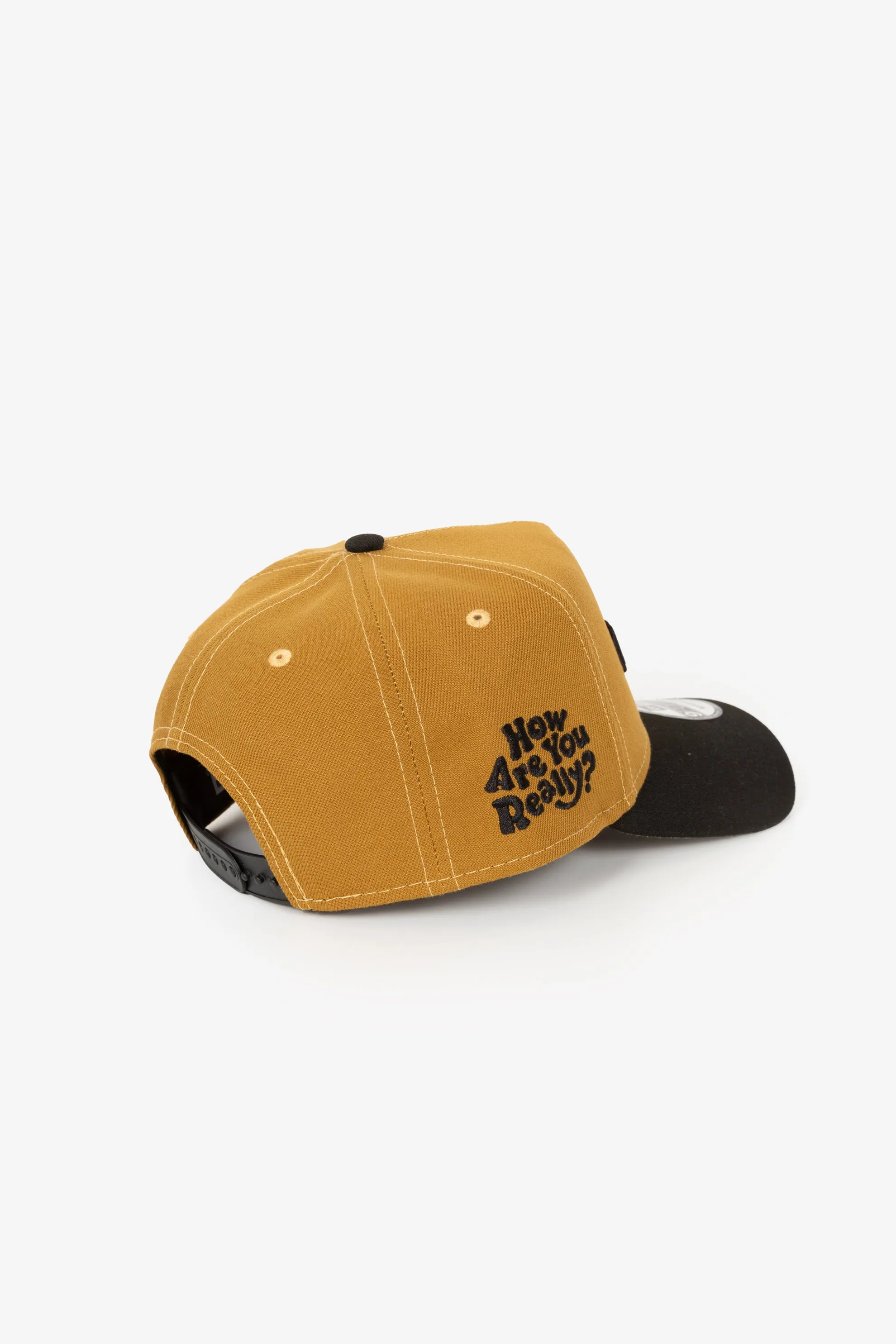 Peace How Are You Really 9FORTY Adjustable Cap - Old Gold sold by Peace-Collective product image thumbnail 3