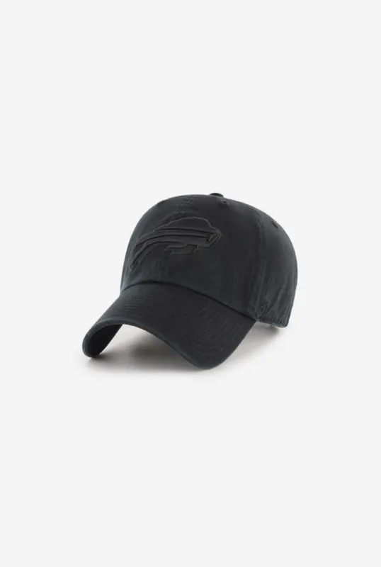 Buffalo Bills Clean Up Cap - Black/ Black sold by Peace-Collective