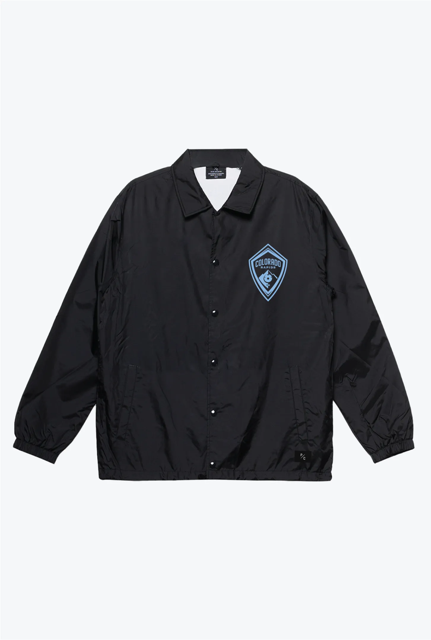 Colorado Rapids Essentials Coach Jacket - Black sold by Peace-Collective