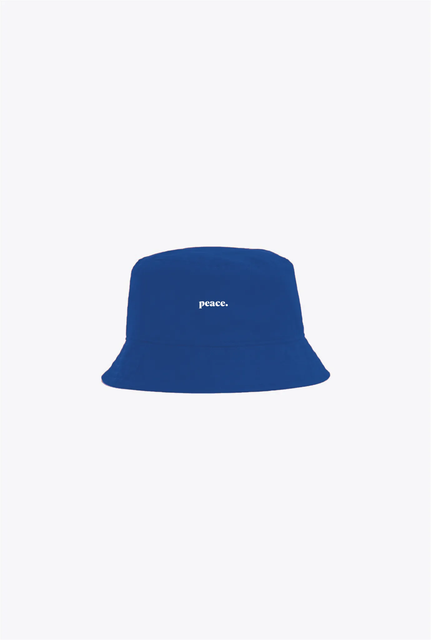 Peace Basics Bucket Hat - Royal sold by Peace-Collective