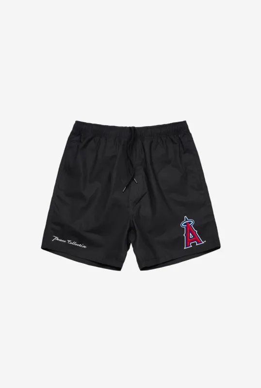 Los Angeles Angels Shorts - Black sold by Peace-Collective