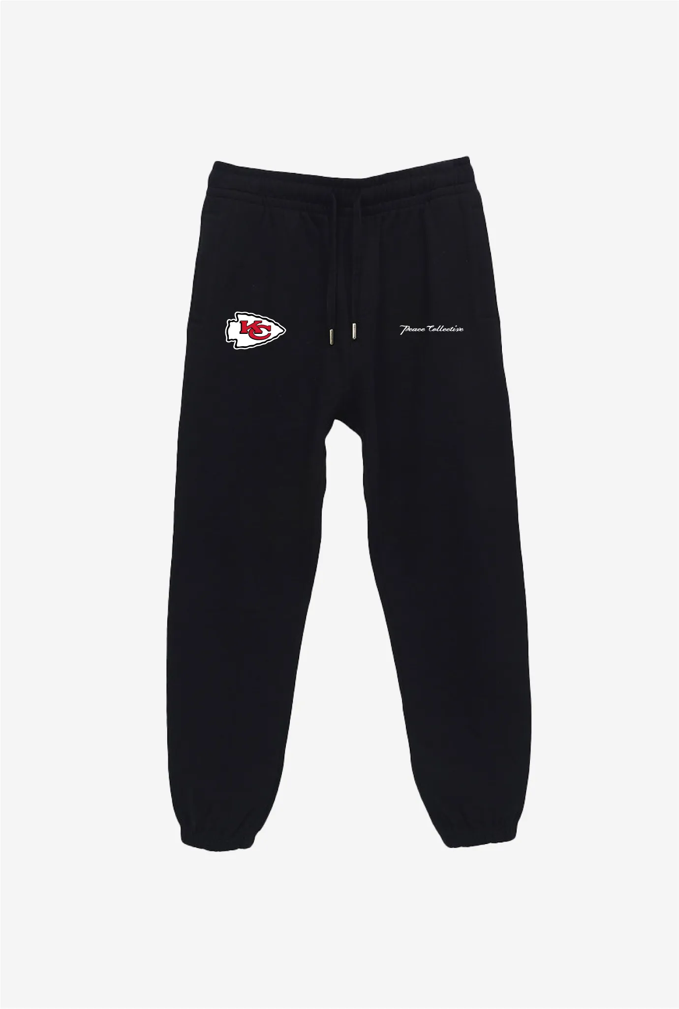 Kansas City Chiefs Logo Heavyweight Jogger - Black sold by Peace-Collective