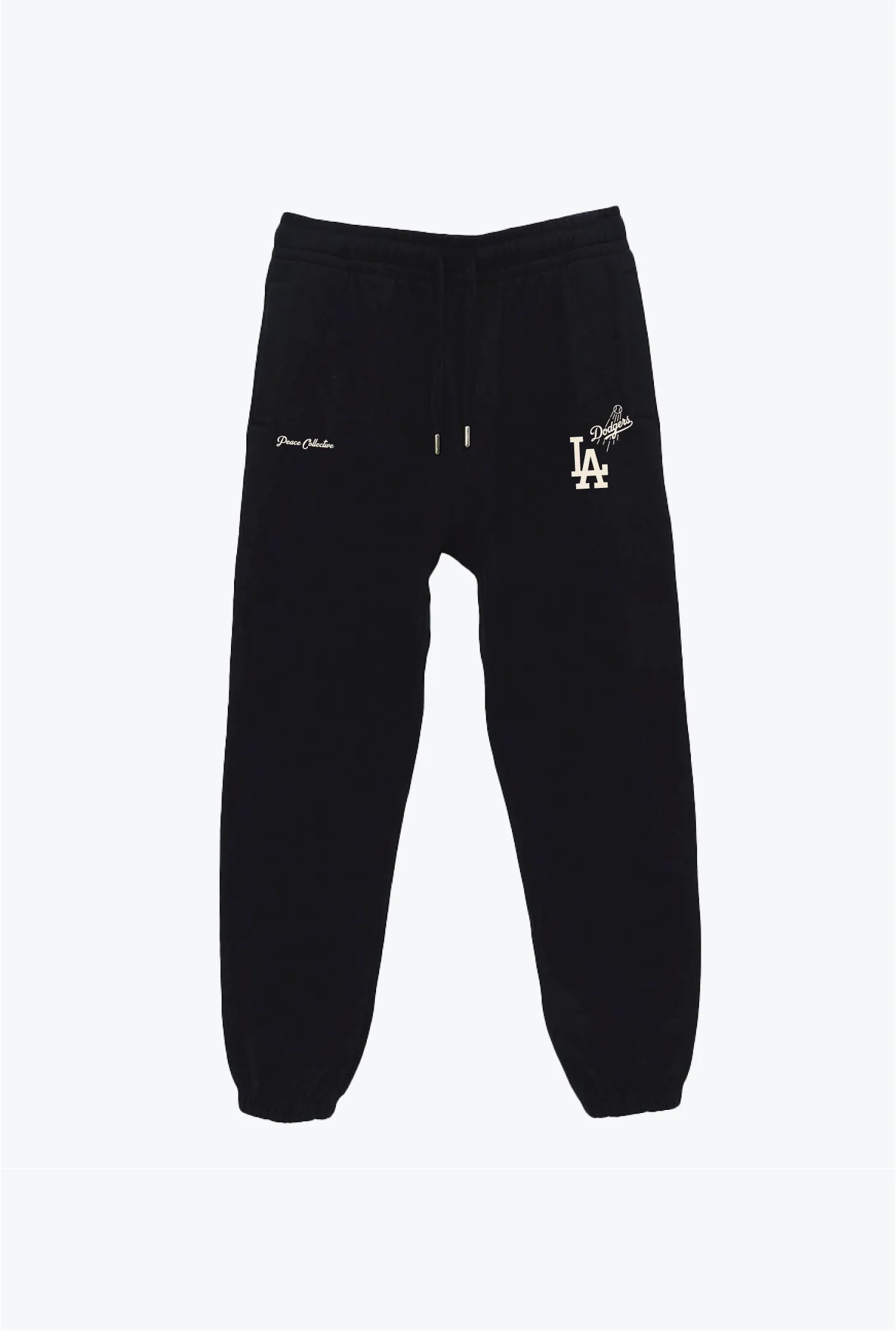 Los Angeles Dodgers Heavyweight Jogger - Black sold by Peace-Collective