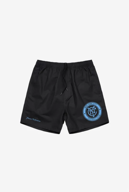 New York City FC Board Shorts - Black sold by Peace-Collective
