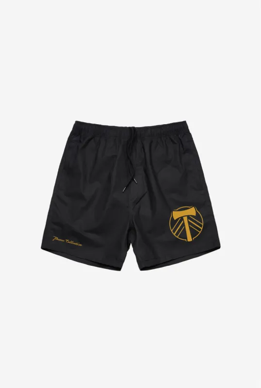 Portland Timbers Board Shorts - Black sold by Peace-Collective