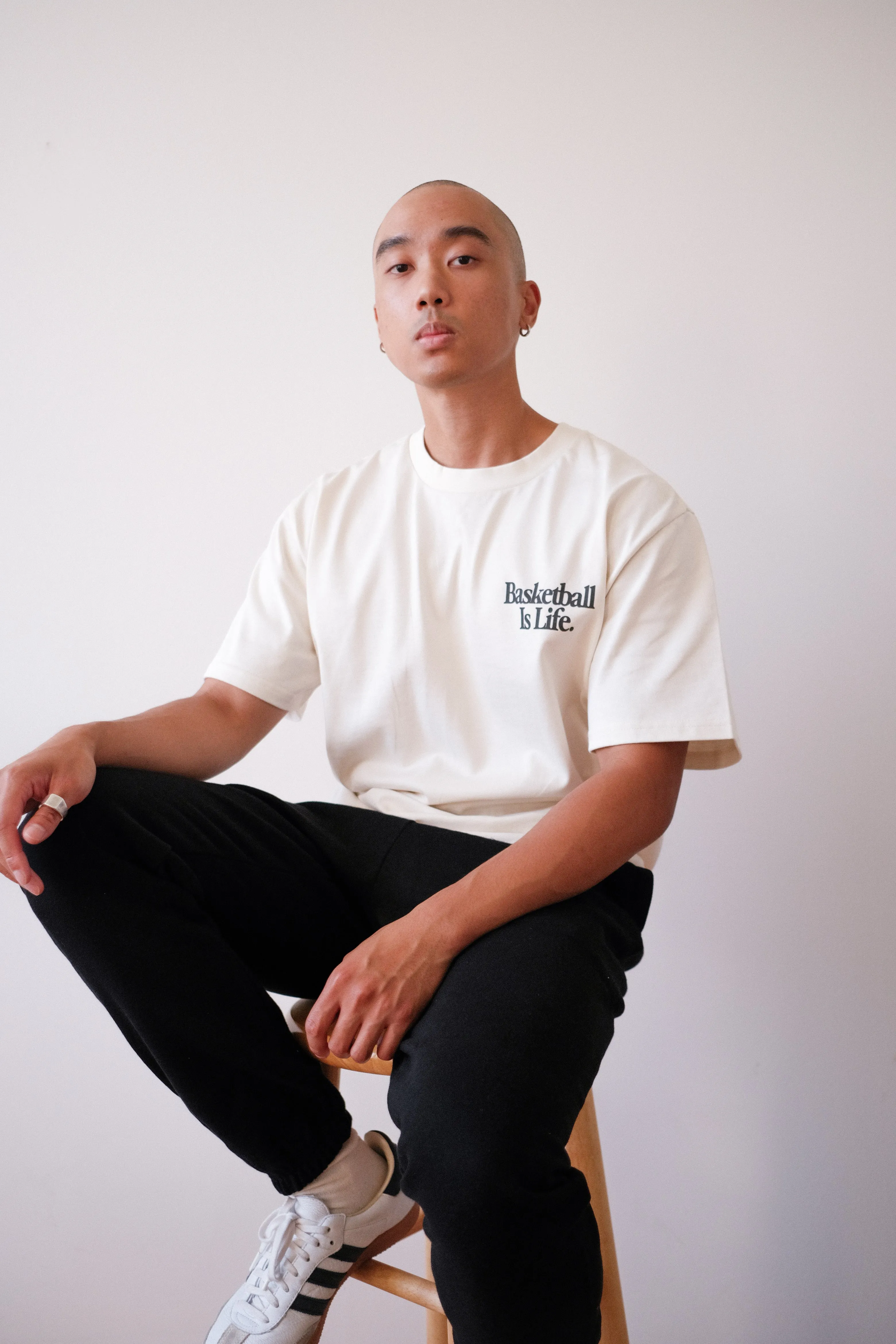 Basketball is Life Heavyweight T-Shirt - Natural sold by Peace-Collective product image thumbnail 4