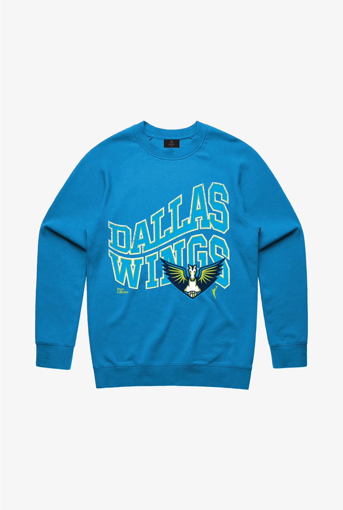 Dallas Wings Crewneck - Royal sold by Peace-Collective