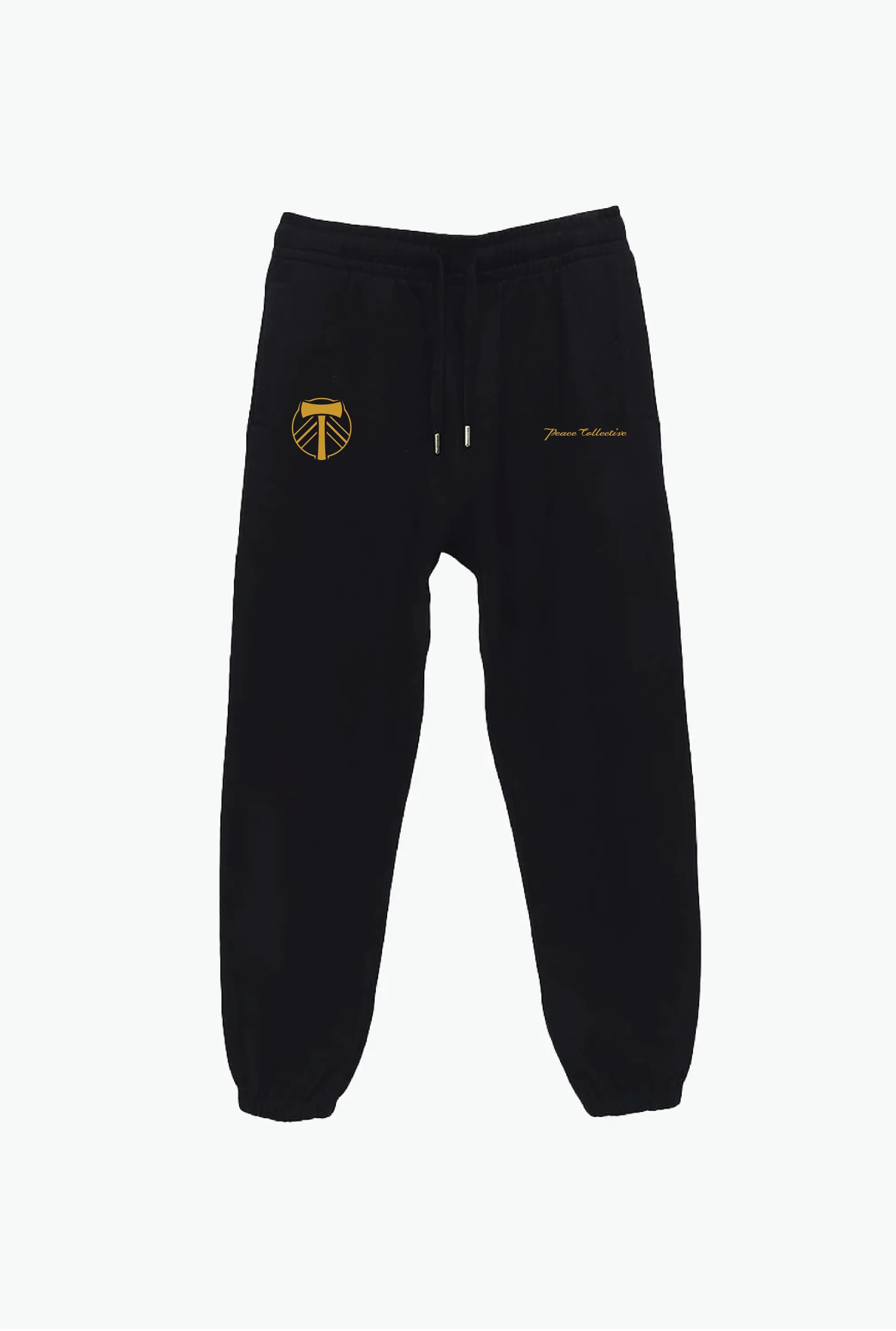 Portland Timbers Essentials Heavyweight Jogger - Black sold by Peace-Collective