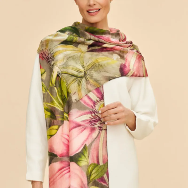 Wool Scarf Botanical sold by Pure Art