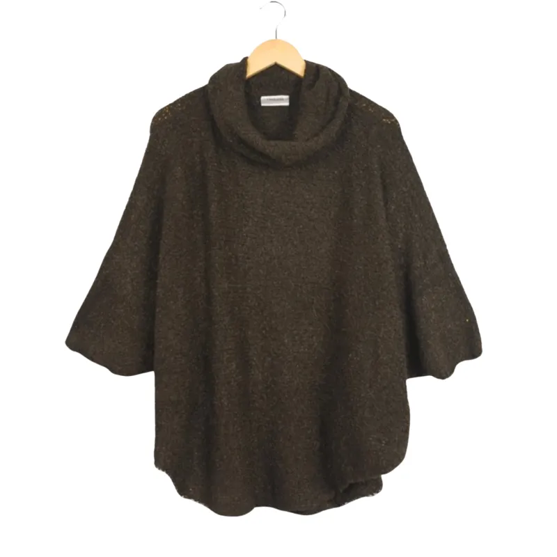 Cosy Scooped Poncho sold by Pure Art