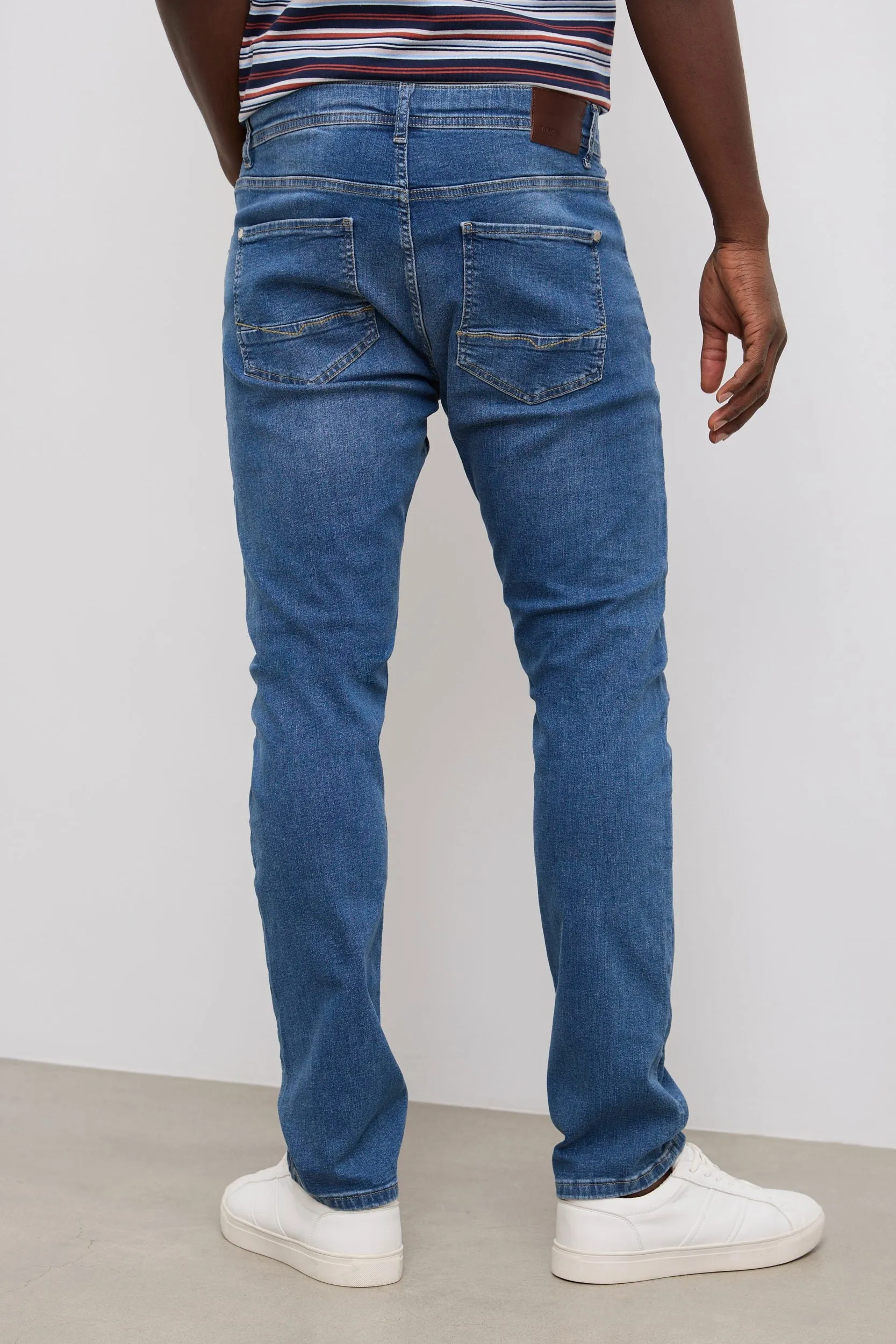 Slim fit five pocket jeans sold by Tristan Style product image thumbnail 3