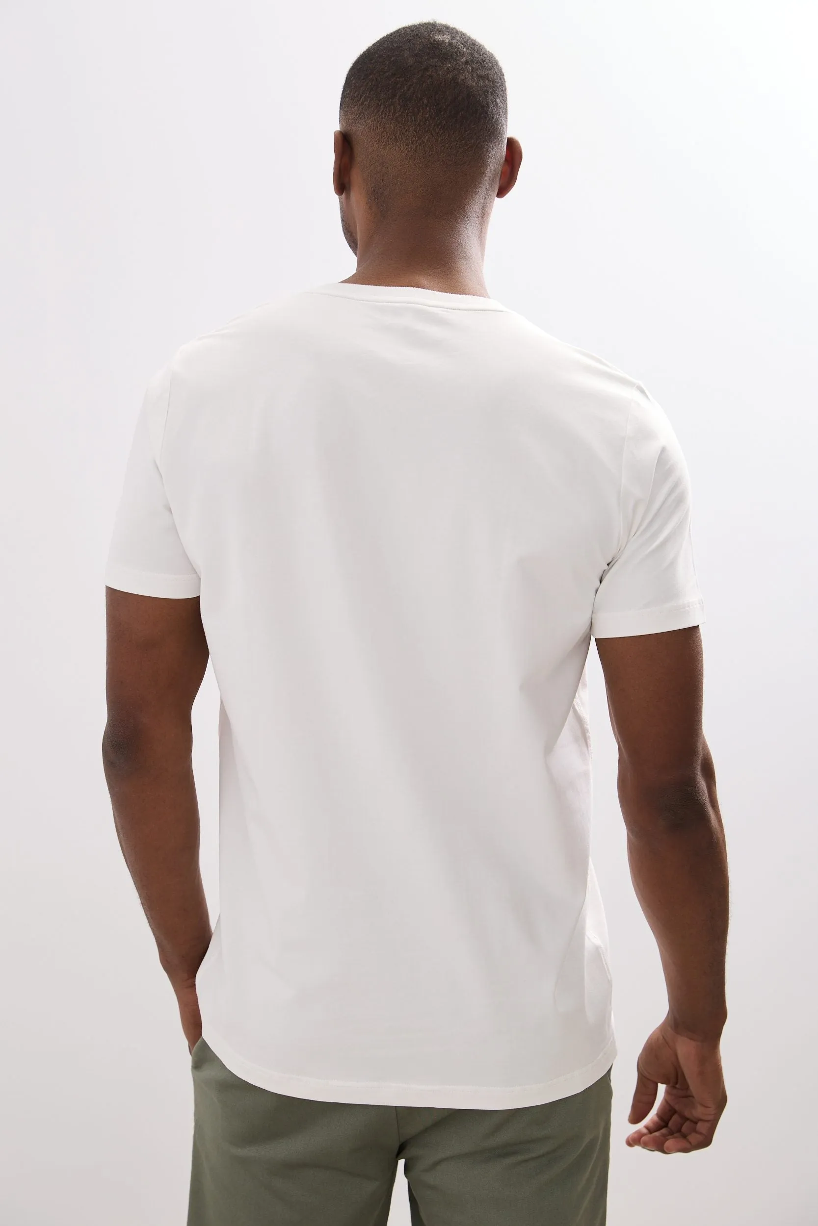 Print pocket t-shirt sold by Tristan Style product image thumbnail 2