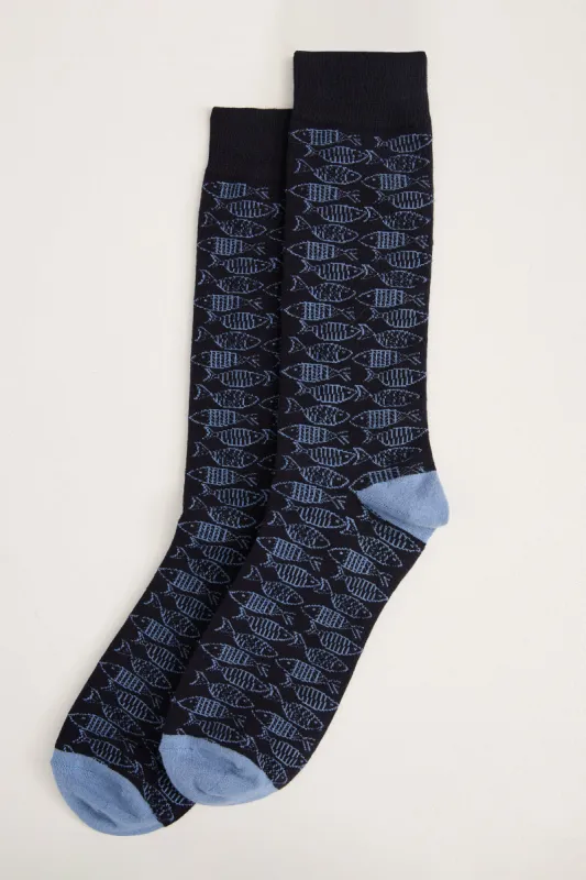 Fish socks sold by Tristan Style