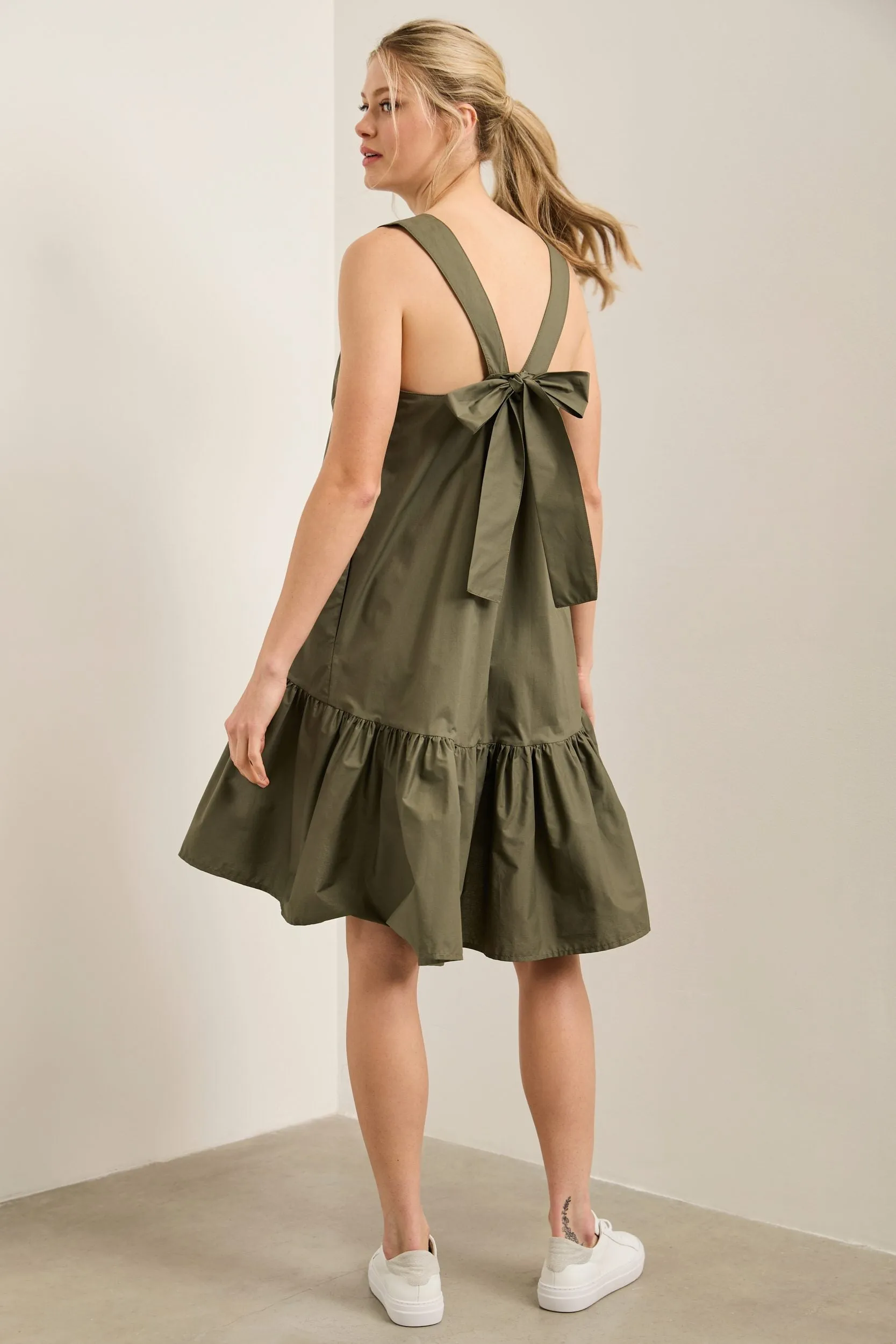 Dress with frill & bow at back sold by Tristan Style product image thumbnail 5