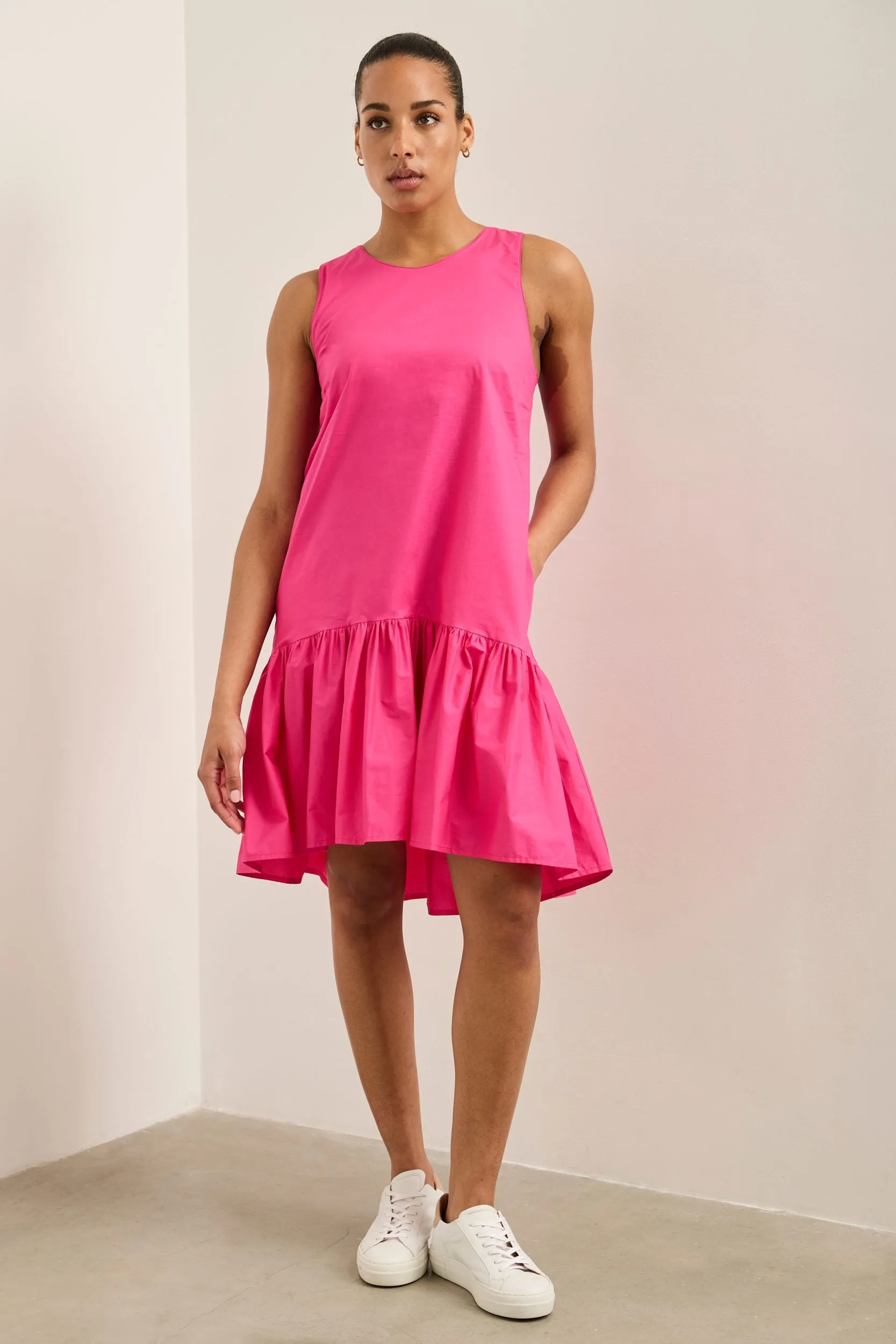Dress with frill & bow at back sold by Tristan Style product image thumbnail 2