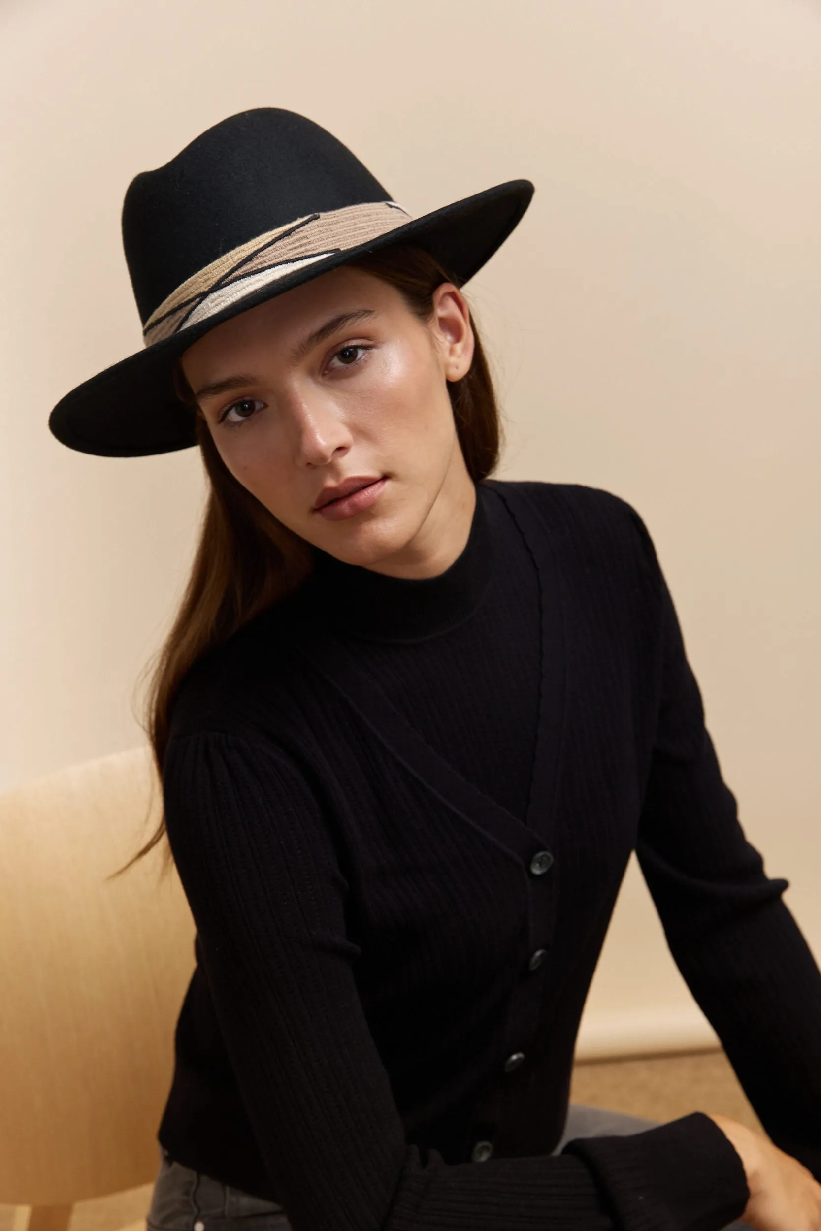 Felt hat sold by Tristan Style