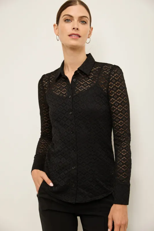 Lace blouse sold by Tristan Style