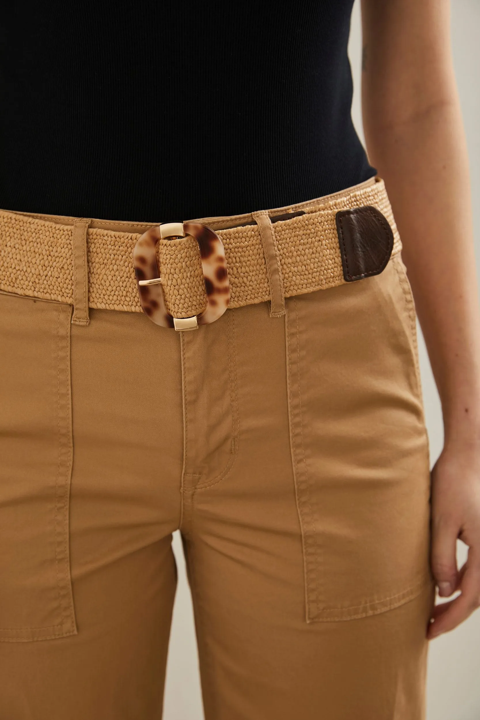 Wide stretch belt sold by Tristan Style