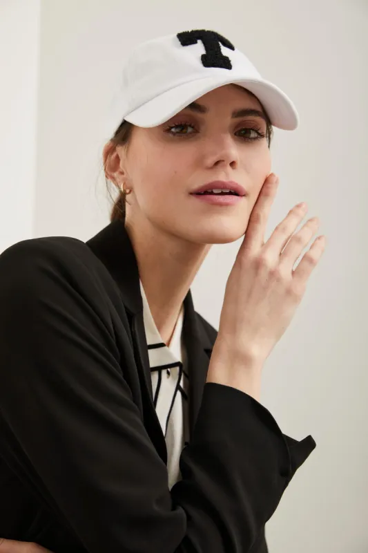 Soft baseball cap with T sold by Tristan Style