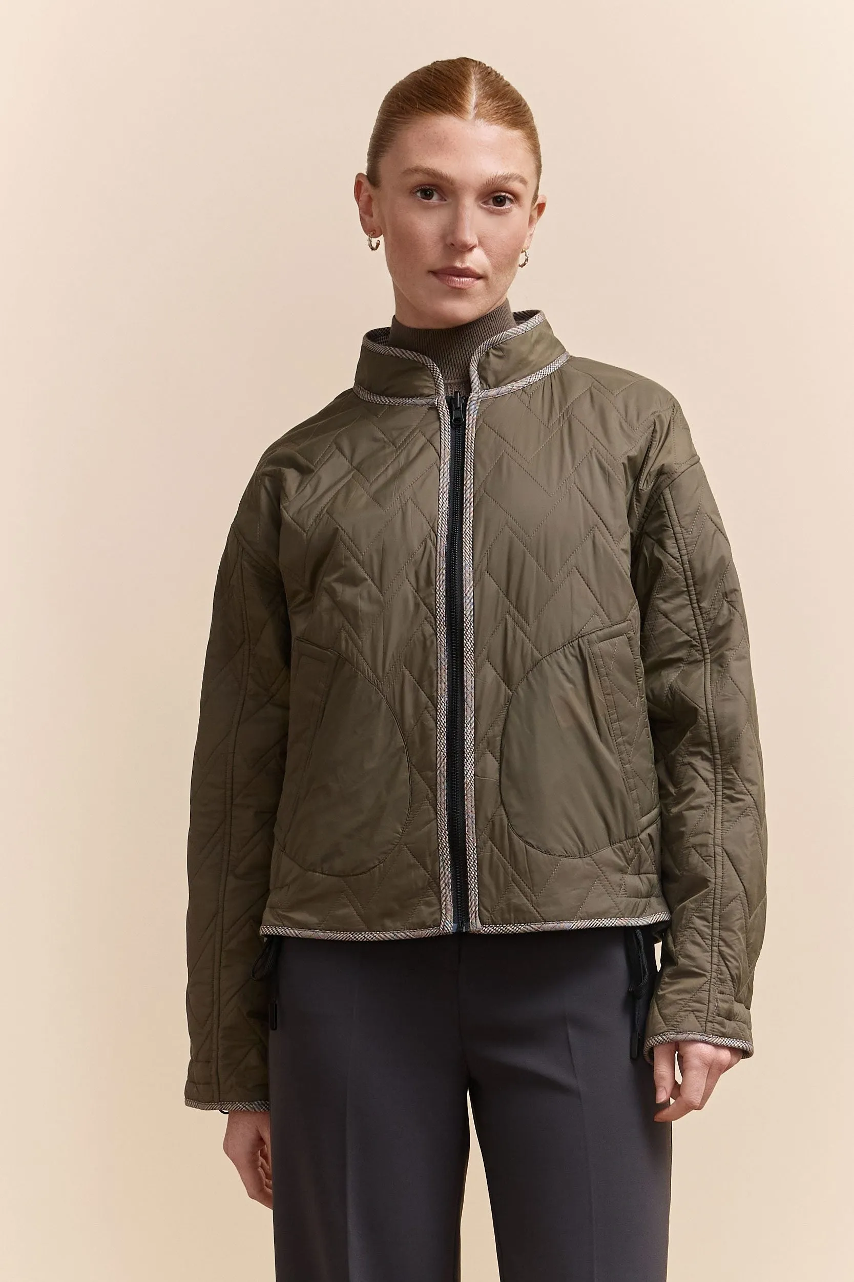 Reversible coat with removable hood sold by Tristan Style product image thumbnail 5