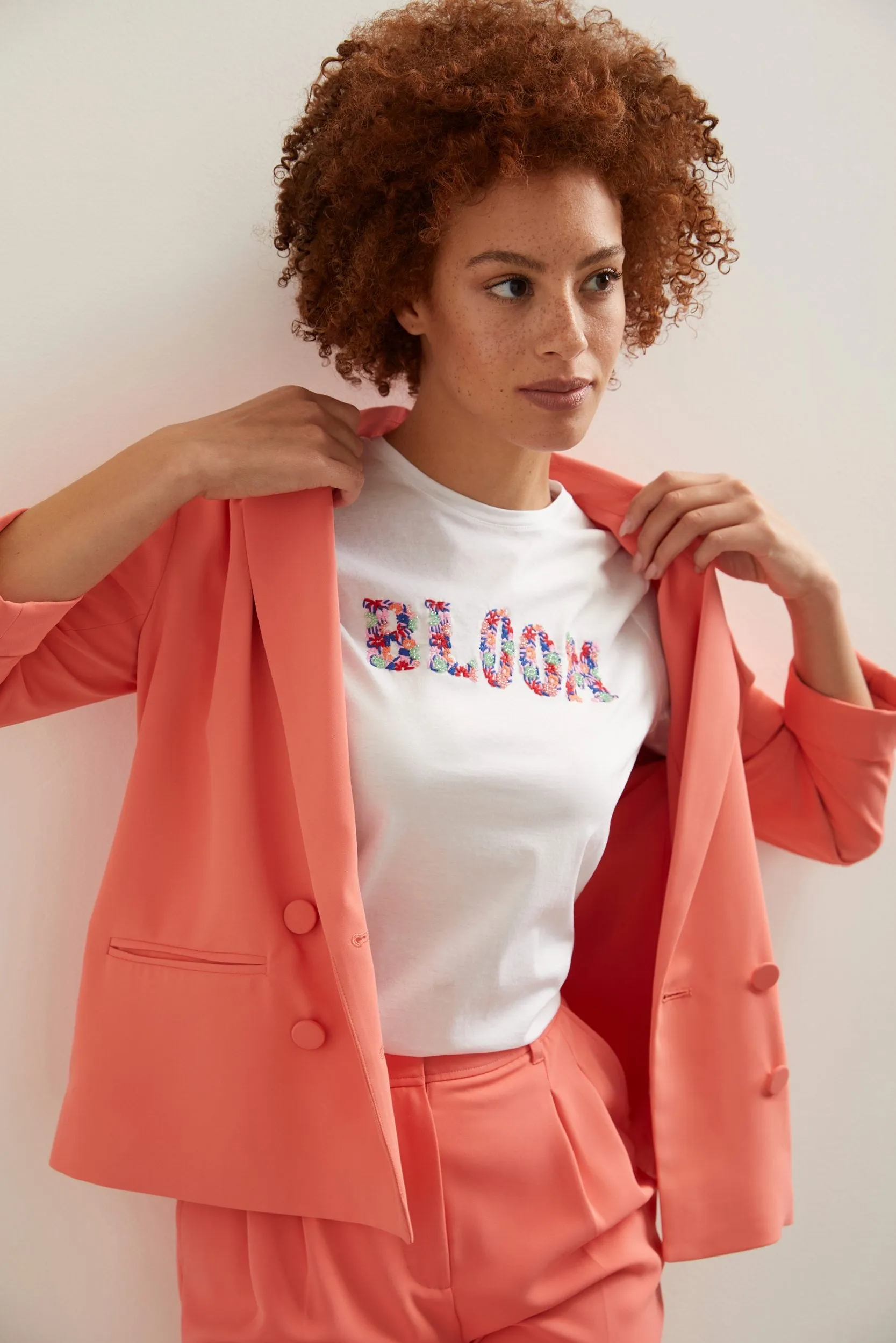 Fluid straight blazer sold by Tristan Style product image thumbnail 3