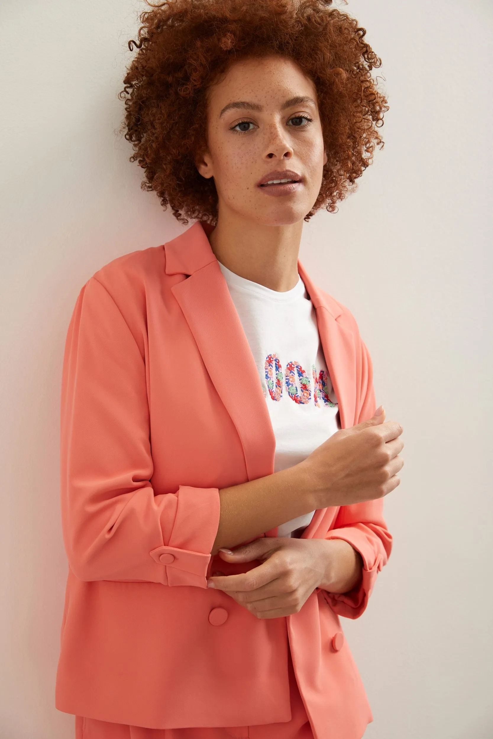 Fluid straight blazer sold by Tristan Style product image thumbnail 4