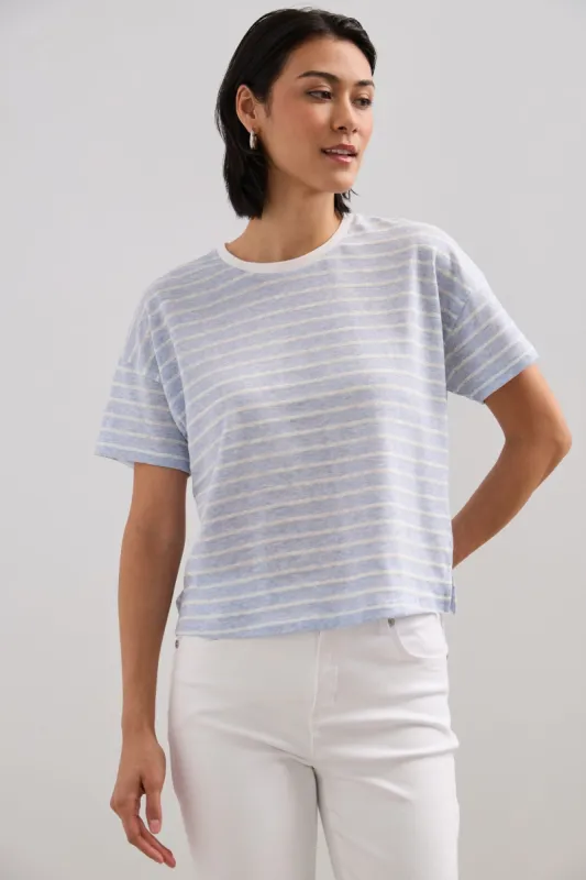 Striped boxy t-shirt sold by Tristan Style