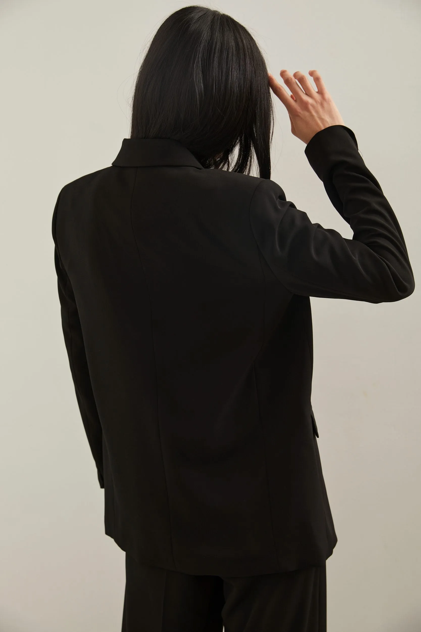 Fluid oversized blazer sold by Tristan Style product image thumbnail 3