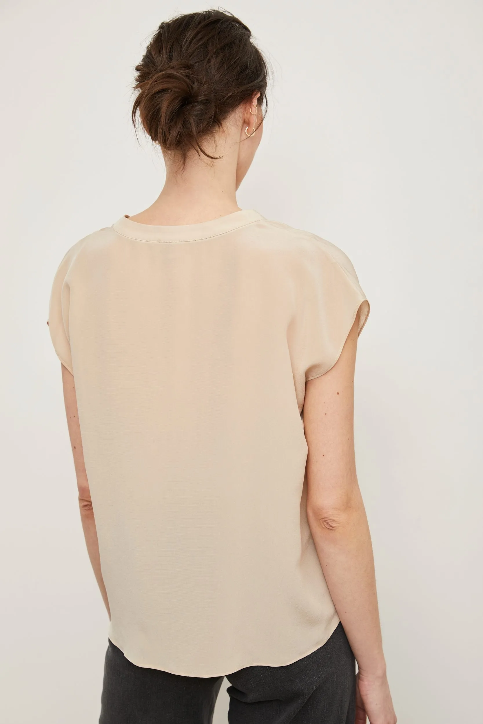 Silk oversized top sold by Tristan Style product image thumbnail 2