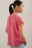 Silk oversized top sold by Tristan Style