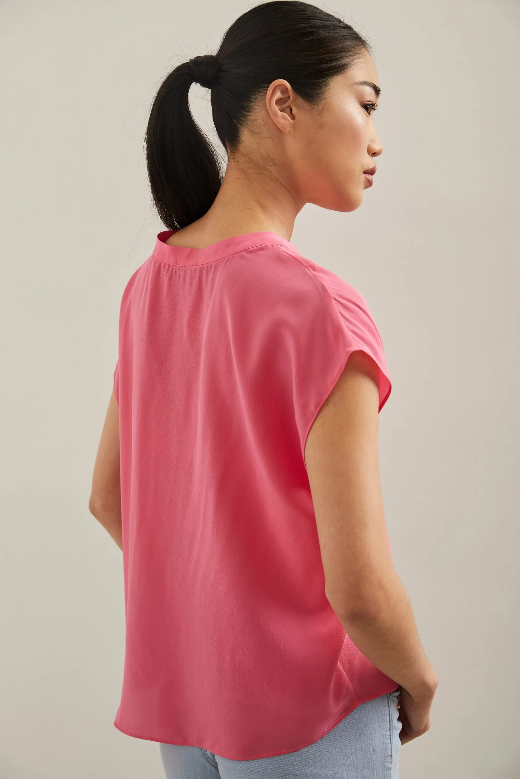 Silk oversized top sold by Tristan Style product image thumbnail 4
