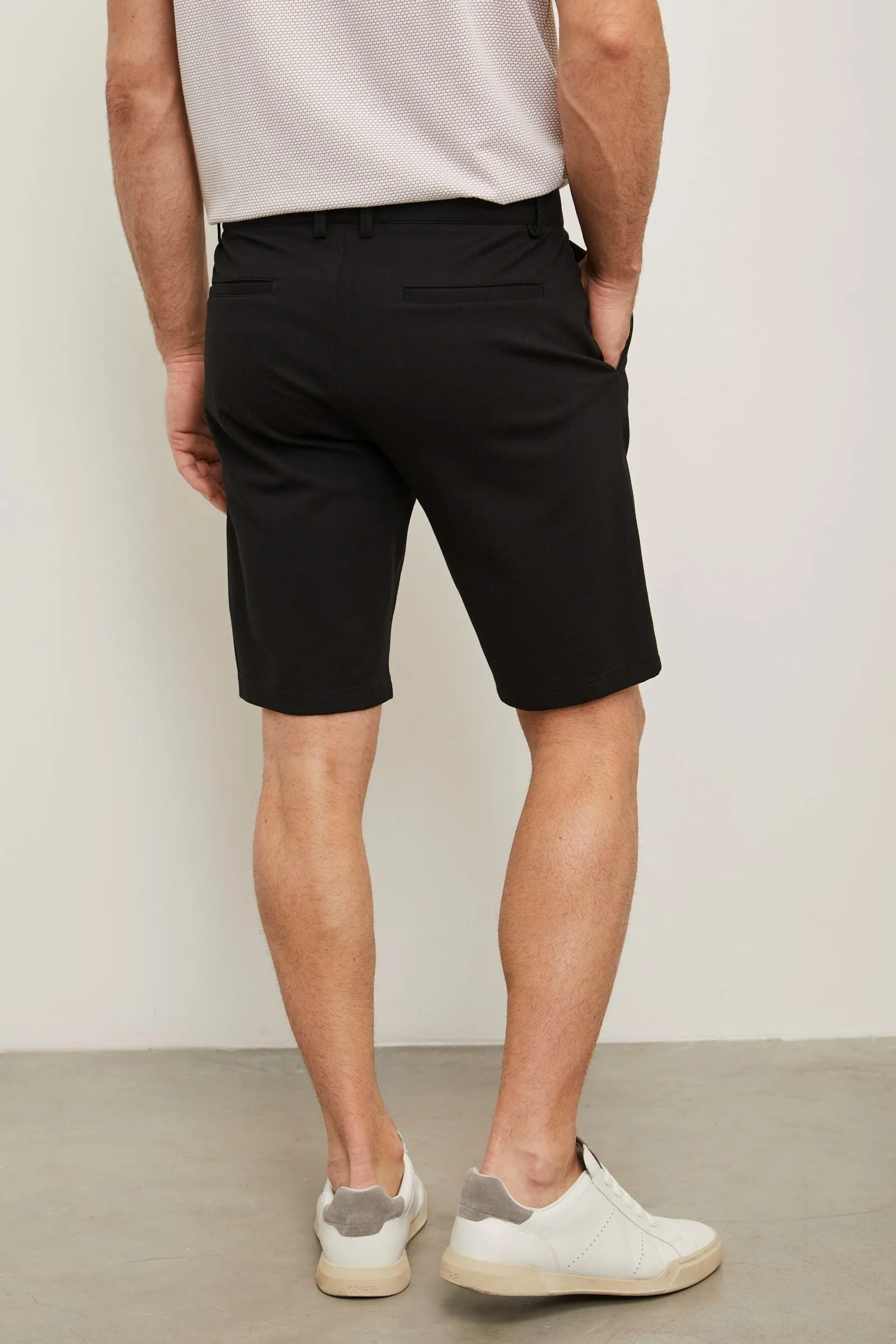 Slash pocket ponte bermuda shorts sold by Tristan Style product image thumbnail 3