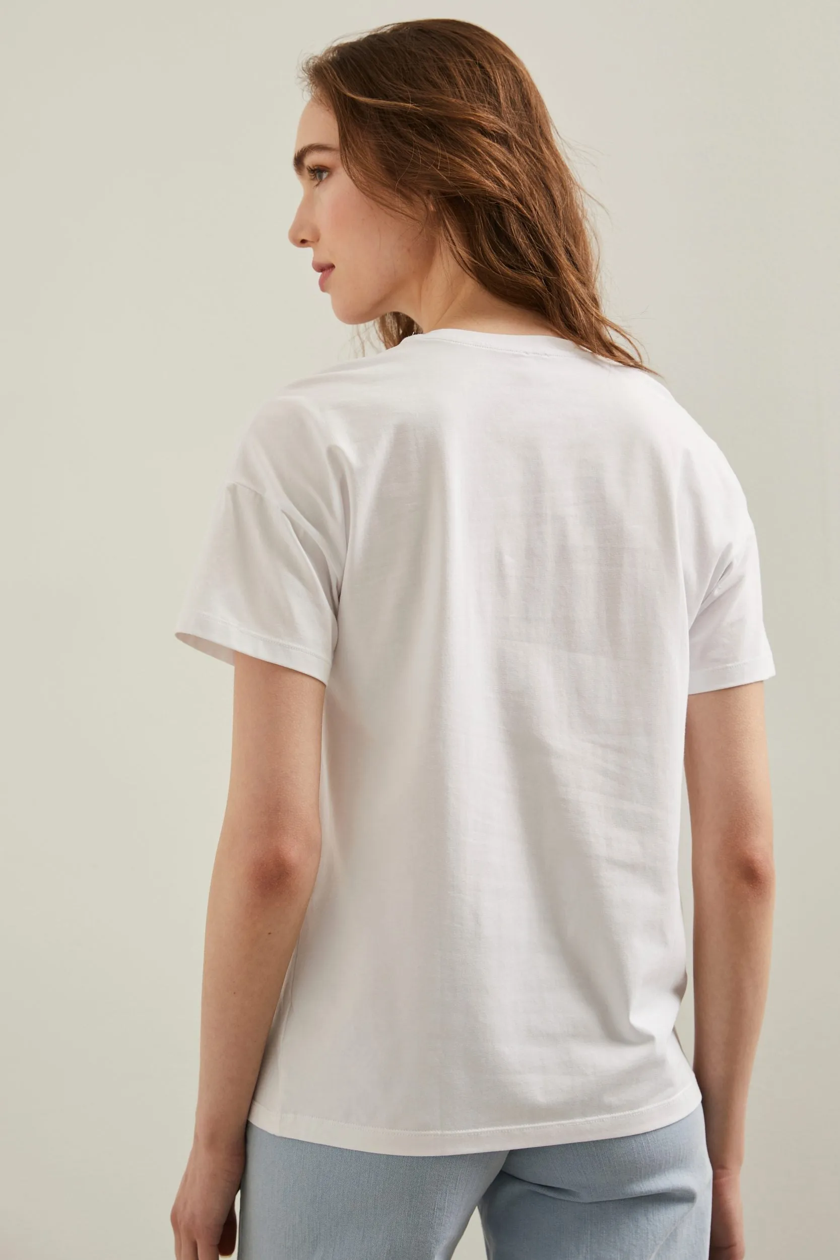 Boyfriend fit t-shirt sold by Tristan Style product image thumbnail 2