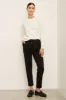 Casual ponte pants with tabs sold by Tristan Style