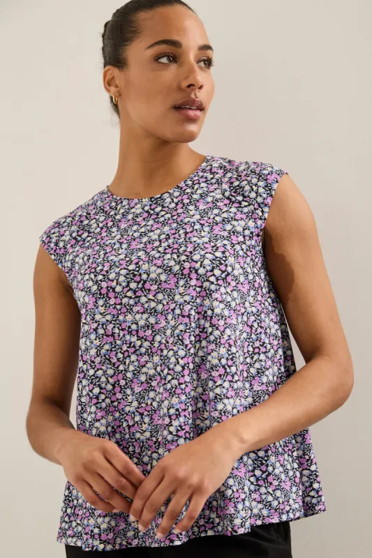 Sleeveless Sport Chic printed sold by Tristan Style