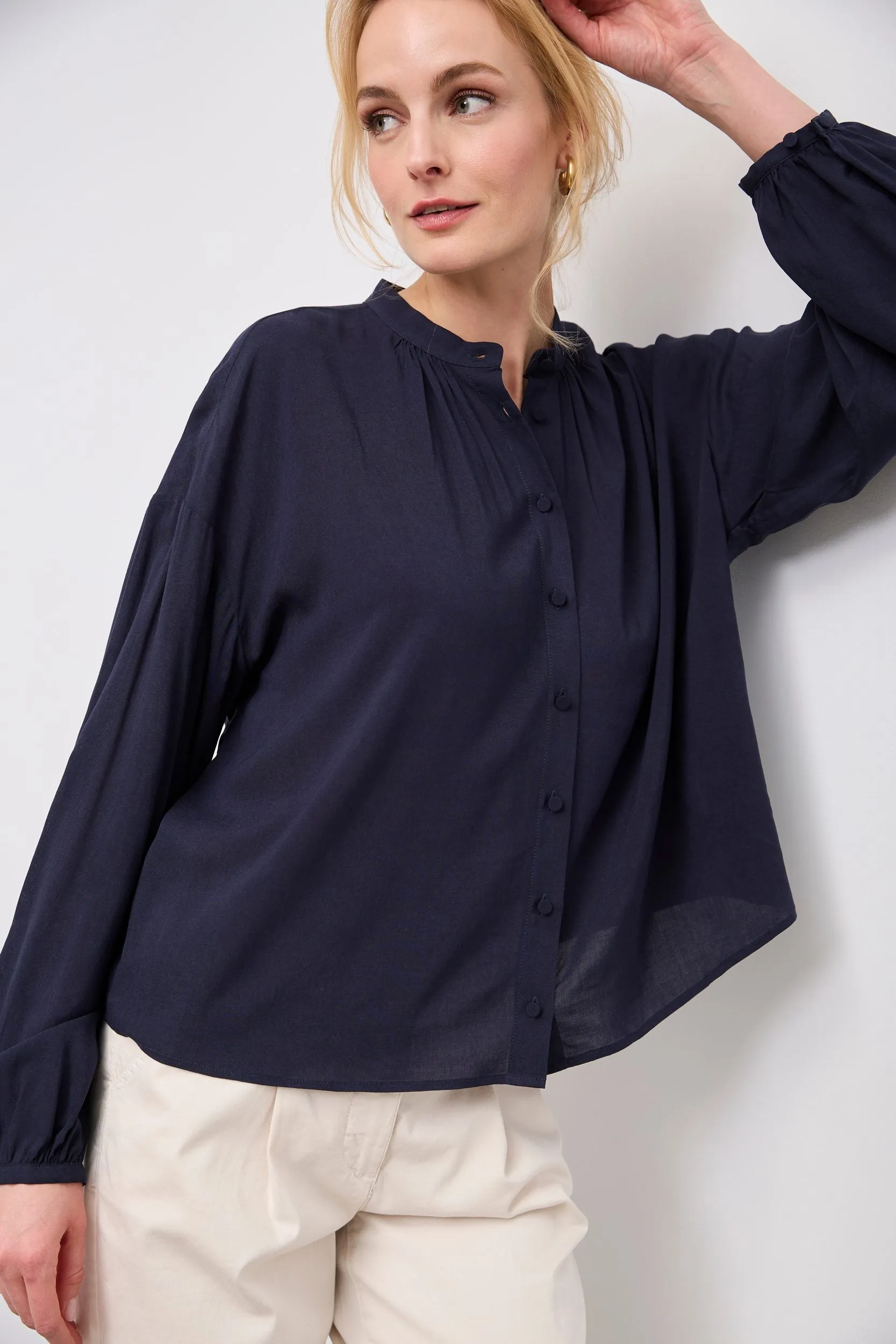 Oversized blouse sold by Tristan Style