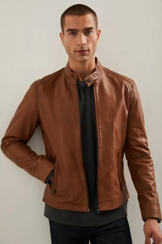 Leather jacket sold by Tristan Style