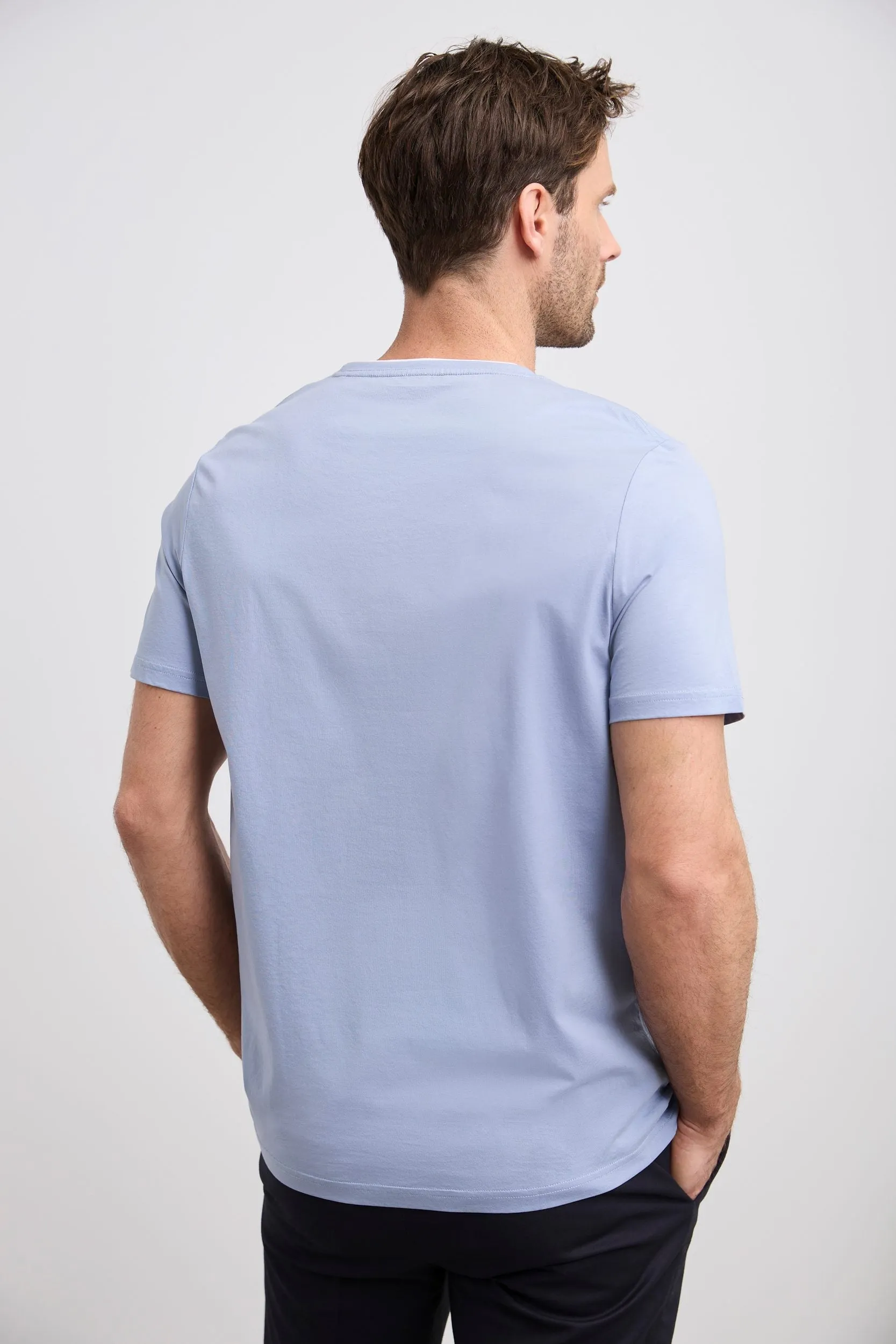 T-shirt with pocket detail sold by Tristan Style product image thumbnail 4