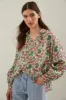 Oversized printed blouse sold by Tristan Style