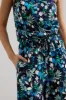 Printed sleeveless wide leg jumpsuit sold by Tristan Style