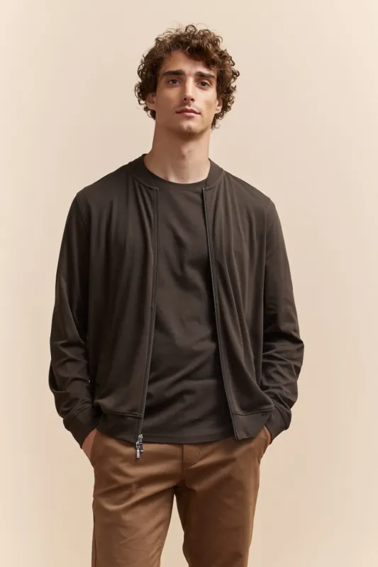 Pima cotton cardigan sold by Tristan Style