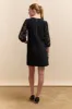 Straight dress with lace sleeves sold by Tristan Style