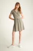 Fit & flare crossed front short sleeve Sport Chic dress sold by Tristan Style
