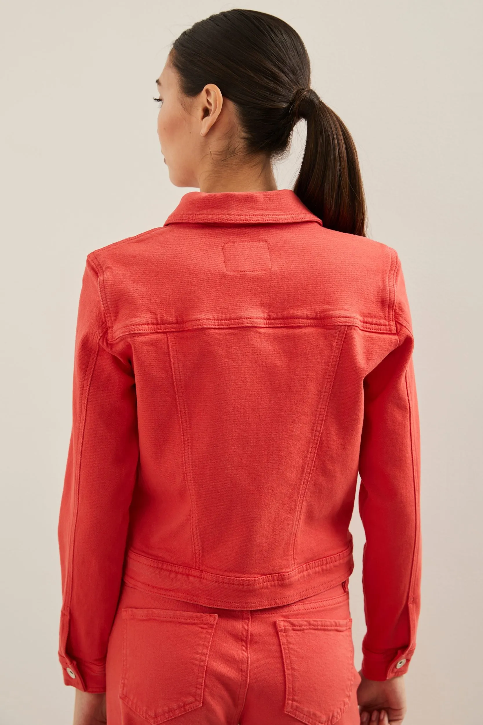 Denim casual jacket sold by Tristan Style product image thumbnail 2