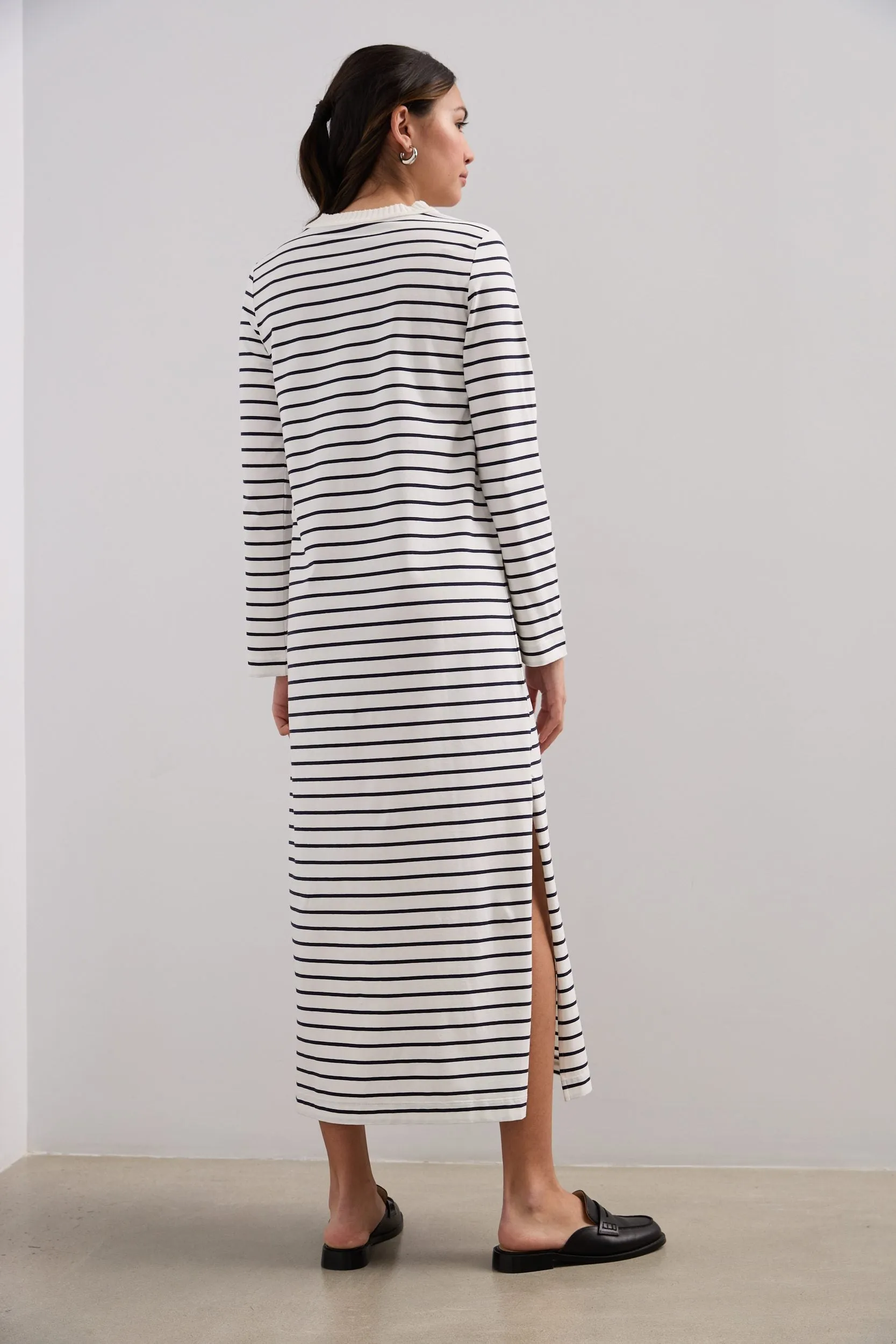 Striped jersey maxi dress sold by Tristan Style product image thumbnail 2