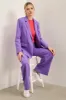 Wide leg fluid pant with pleat sold by Tristan Style